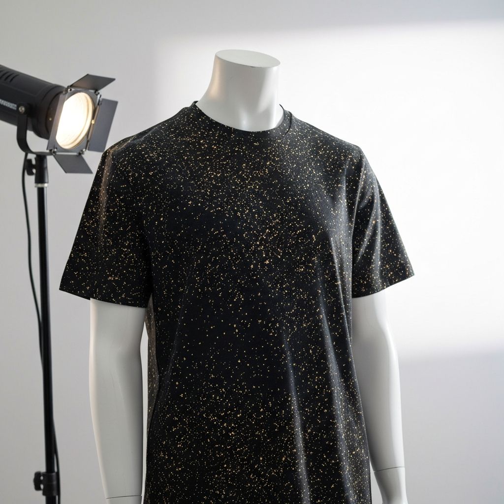 T-Shirt Scatter Hitam RAJAWIN77 - Kaos gaming desain minimalis dengan konsep scatter gaming elegan